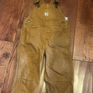 Carhartt Kids Tan Overalls